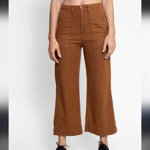 The great The General Pant Copper cotton straight crop 26